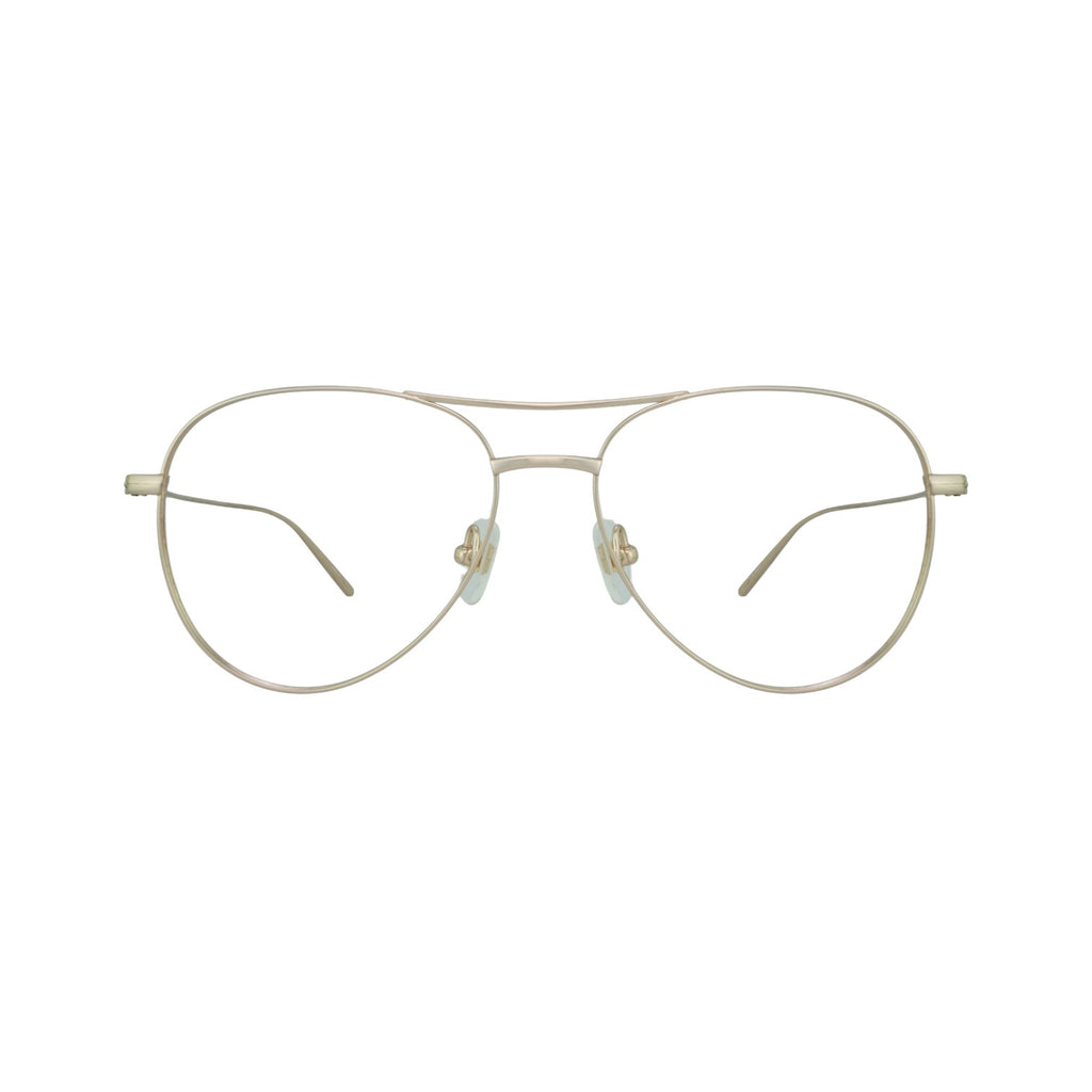GL E00043 Golden Eyeglasses