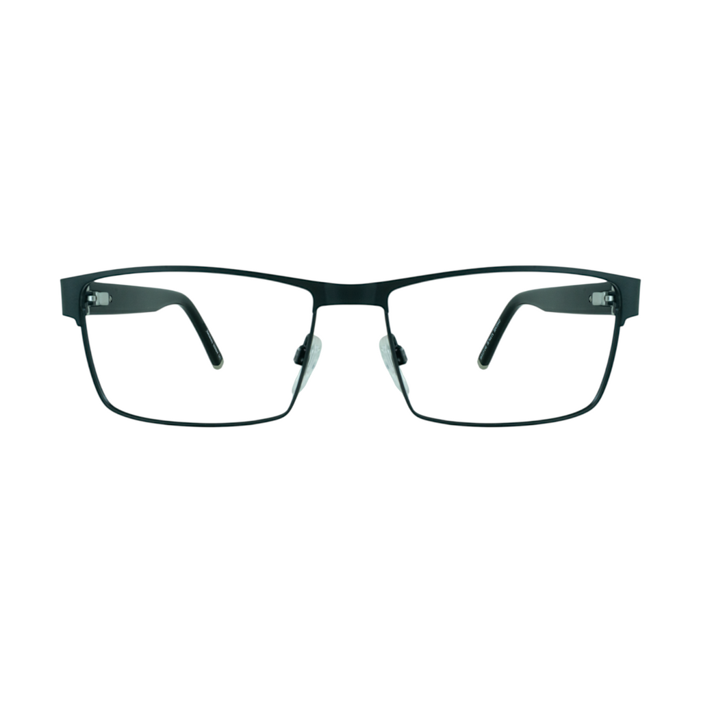 Jeff Banks JB Two I's Black Eyeglasses