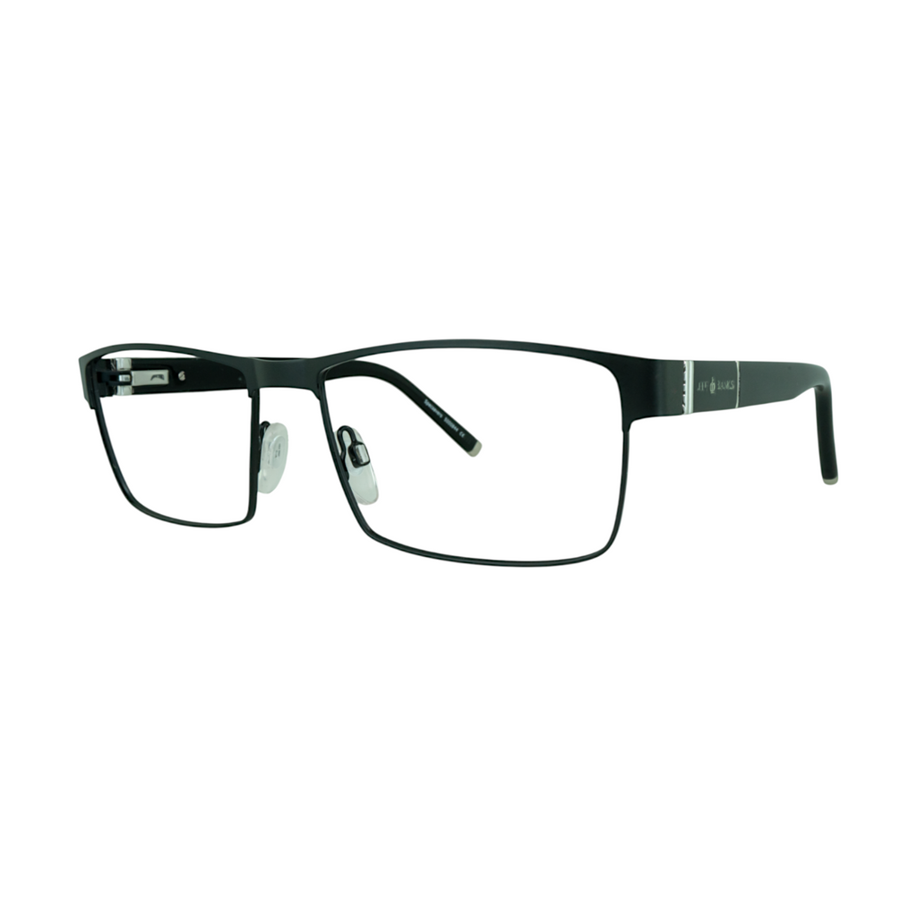Jeff Banks JB Two I's Black Eyeglasses