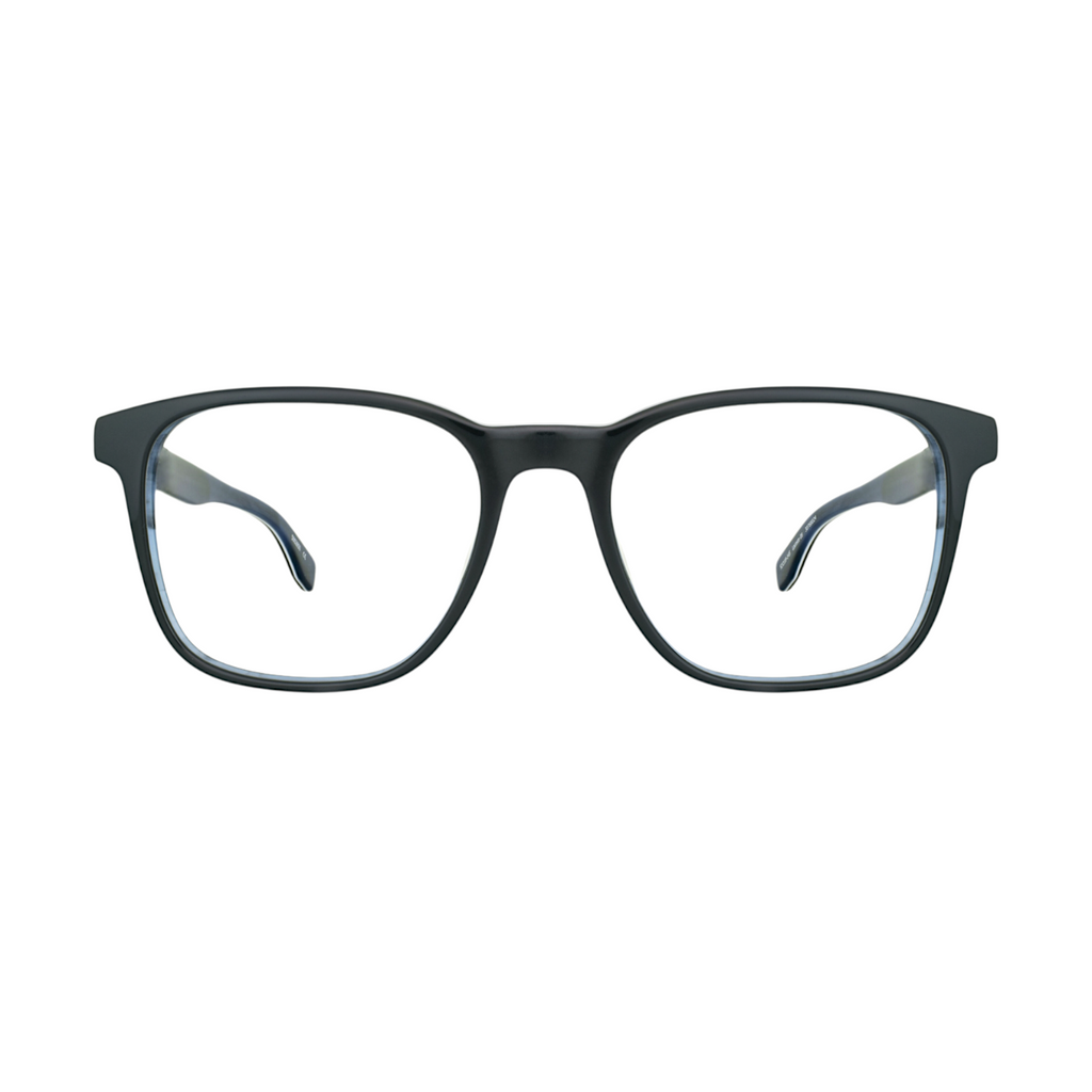 Lacoste 08 dark blue square acetate men's eyeglasses