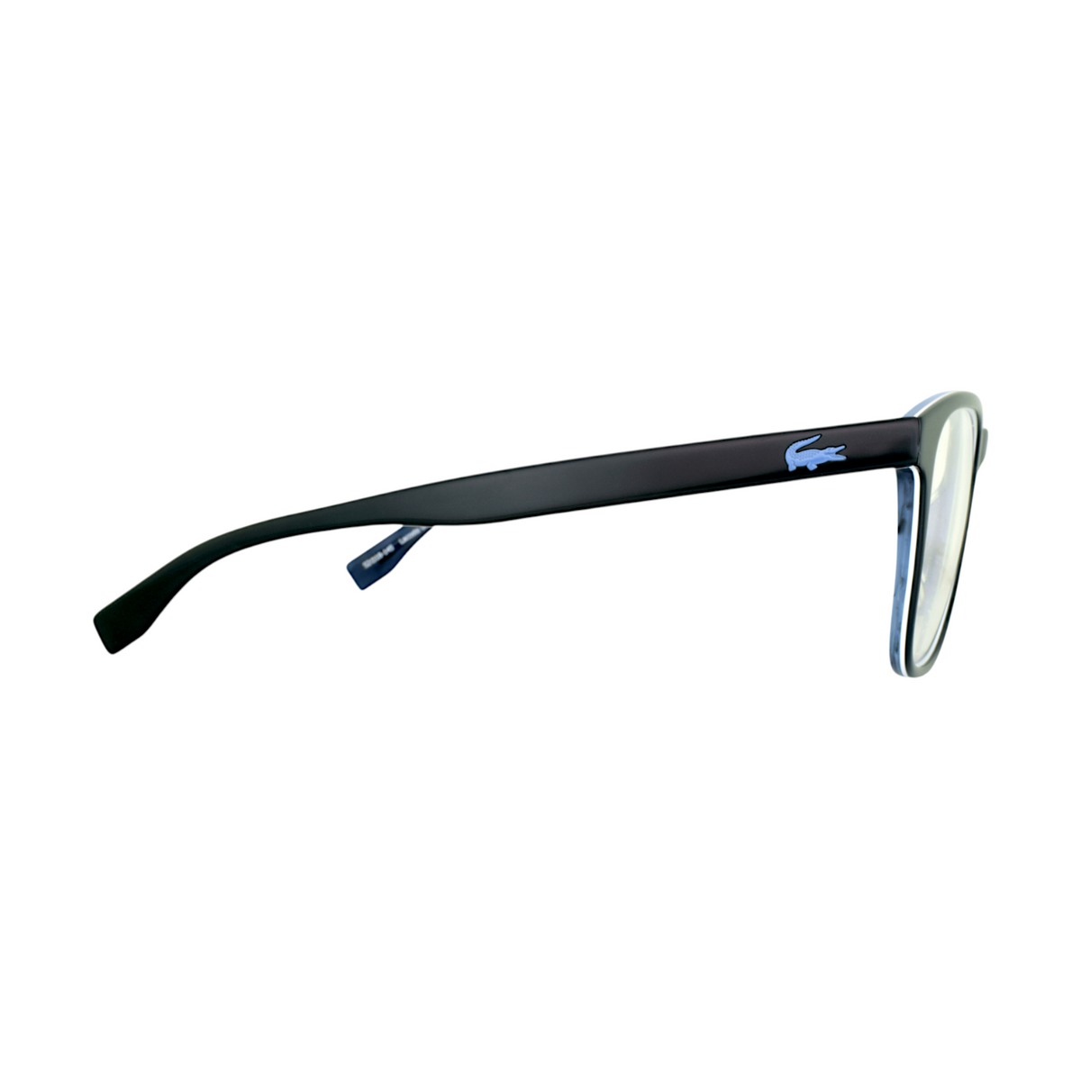 Lacoste 08 dark blue square acetate men's eyeglasses - view 2