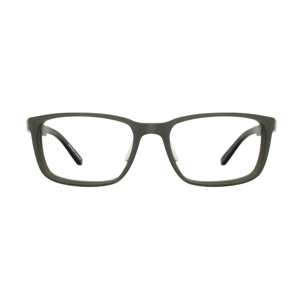 OGA by Morel Matte Brown Eyeglasses 