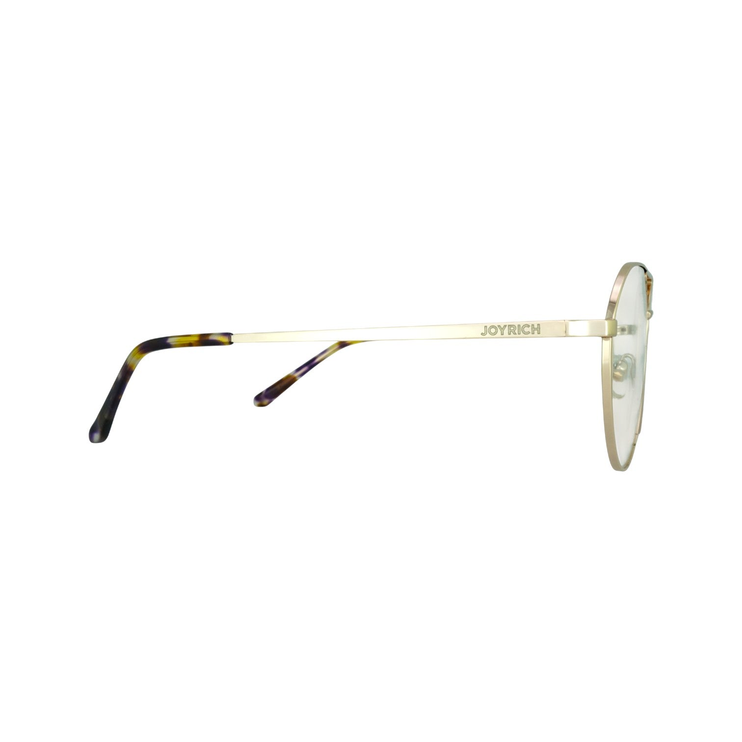 GL E0025 Golden Eyeglasses