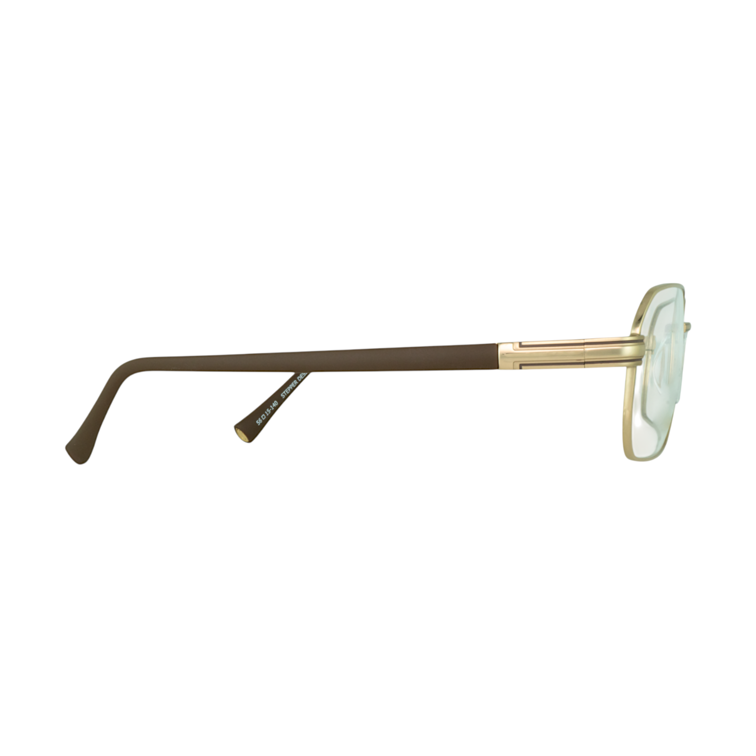 Stepper 10 Golden Eyeglasses