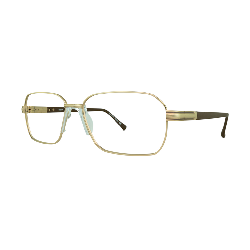 Stepper 10 Golden Eyeglasses