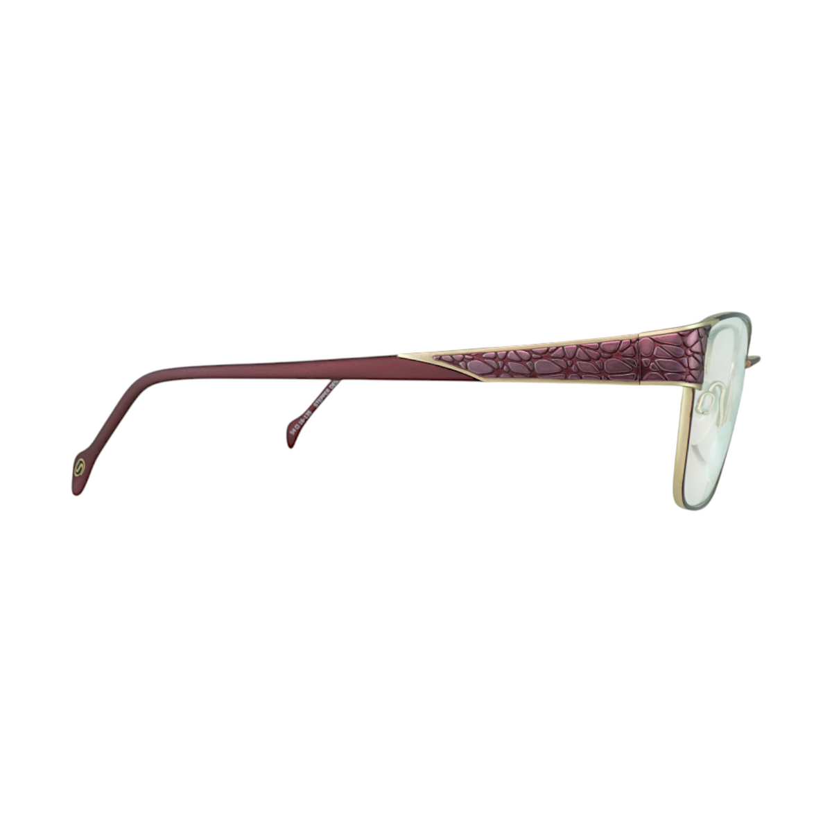 Stepper 07 Golden Eyeglasses