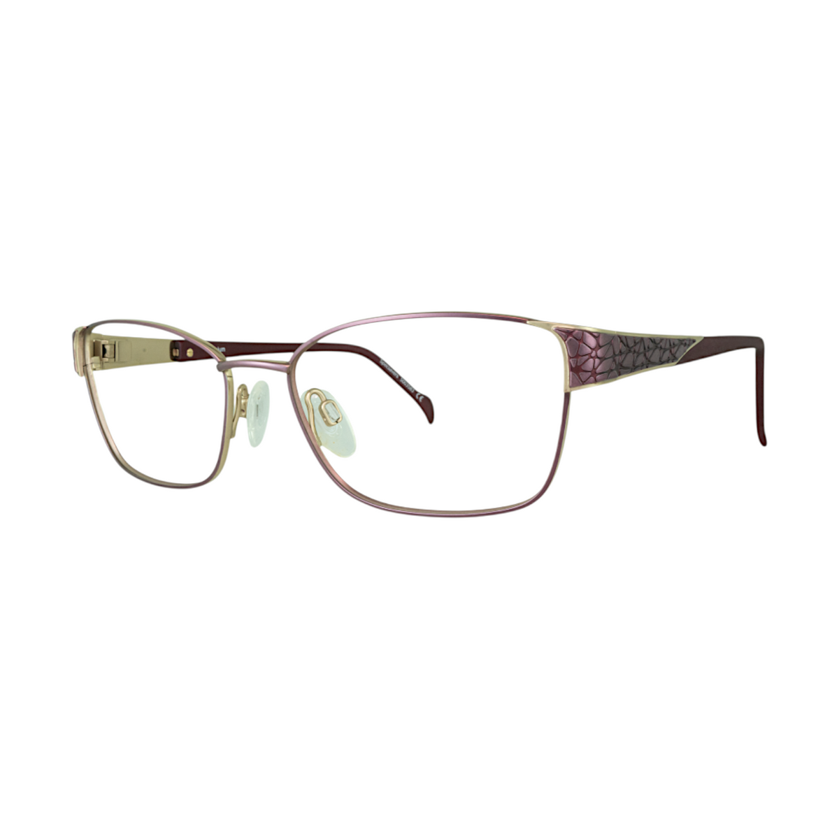 Stepper 07 Golden Eyeglasses