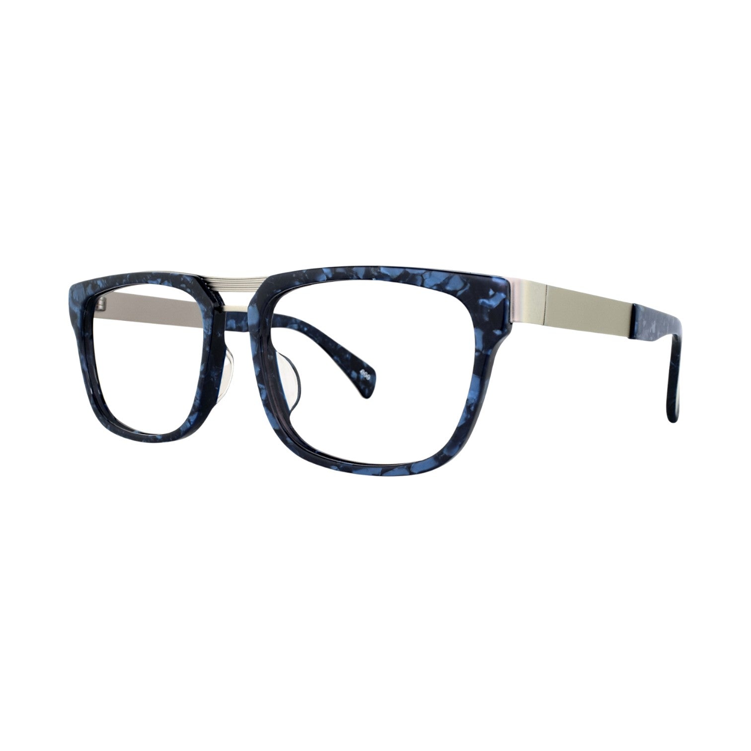 EGG Rectangle Blue Multicolour Eyeglasses