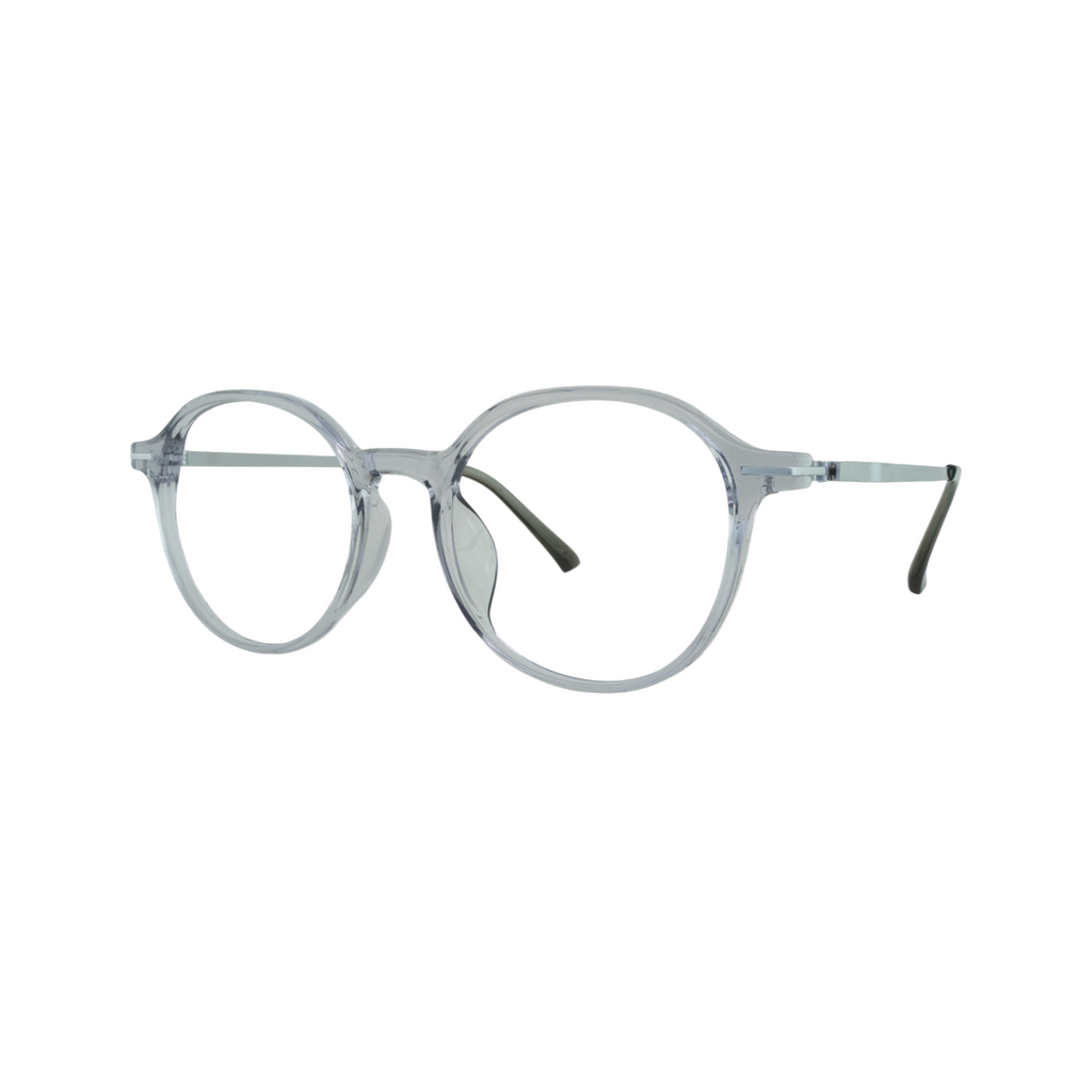 GL 008 Transparent Blue Eyeglasses