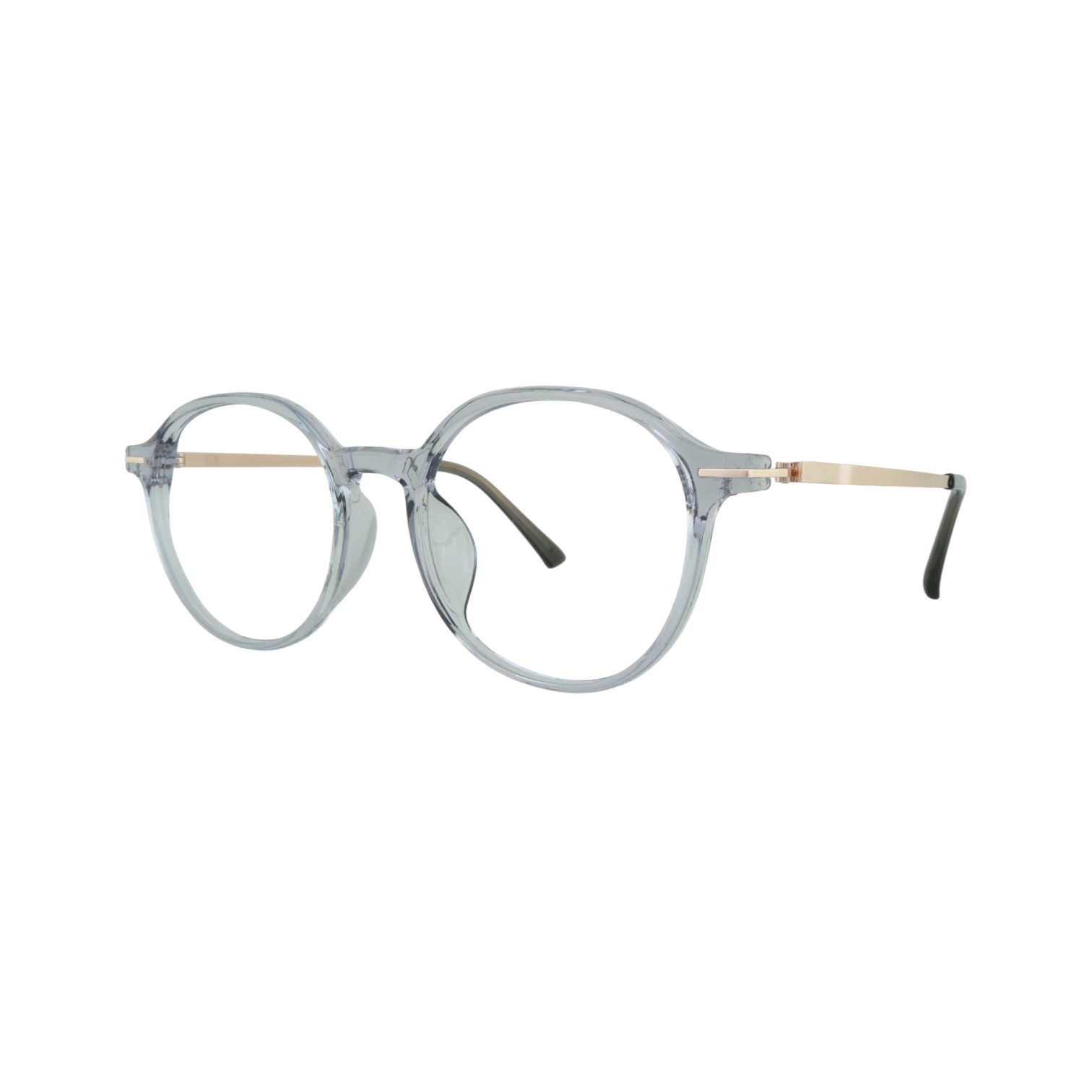 GL 007 Transparent Blue Eyeglasses