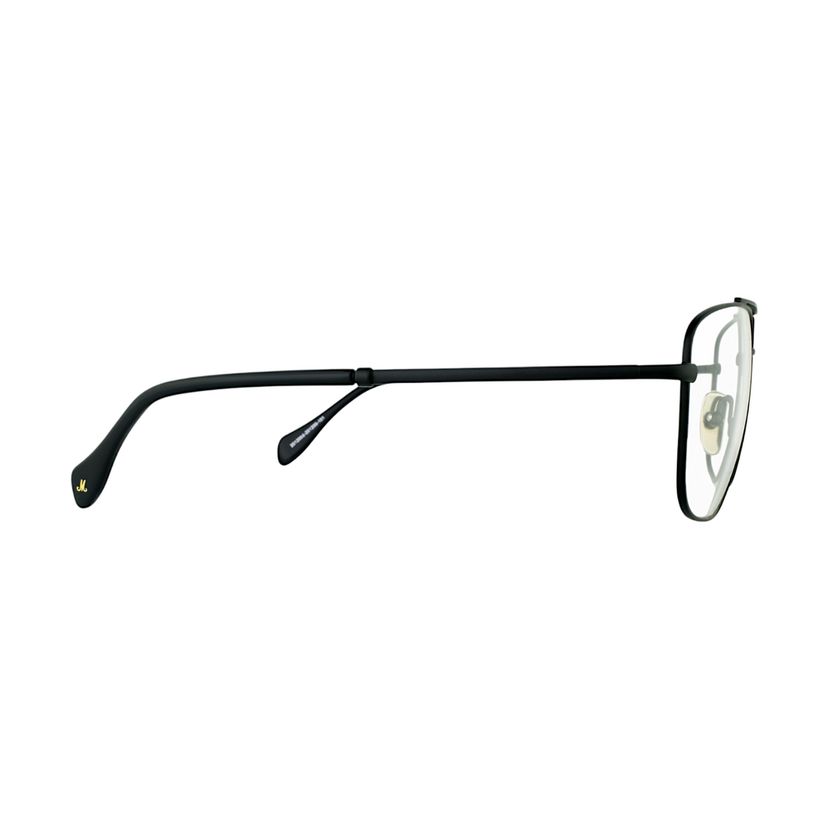 Jimi Matte black Eyeglasses