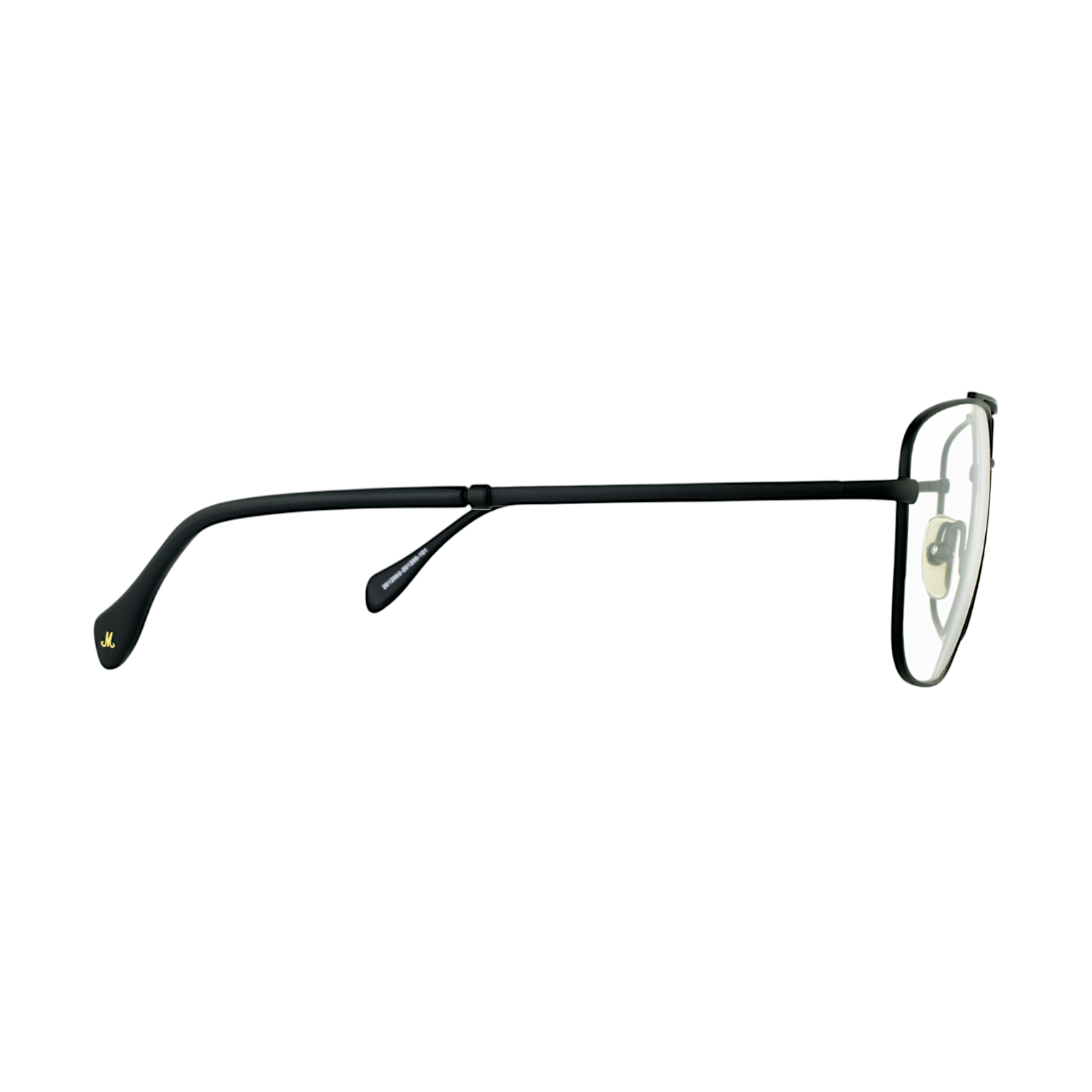 Jimi Matte black Eyeglasses