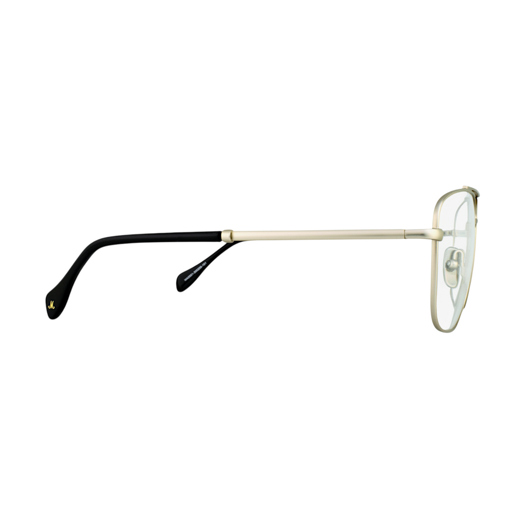 Marshall Jimmi Matte Golden Eyeglasses
